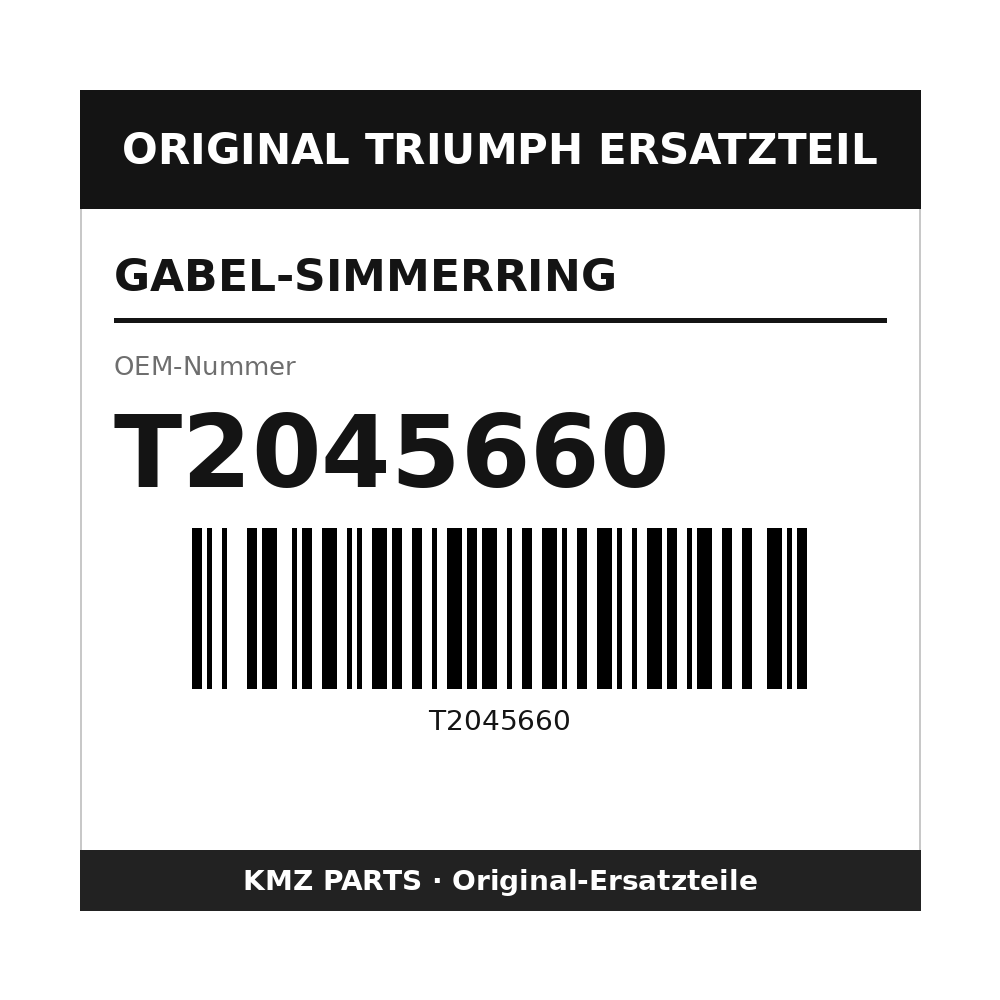 Triumph Gabel-Simmerring T2045660