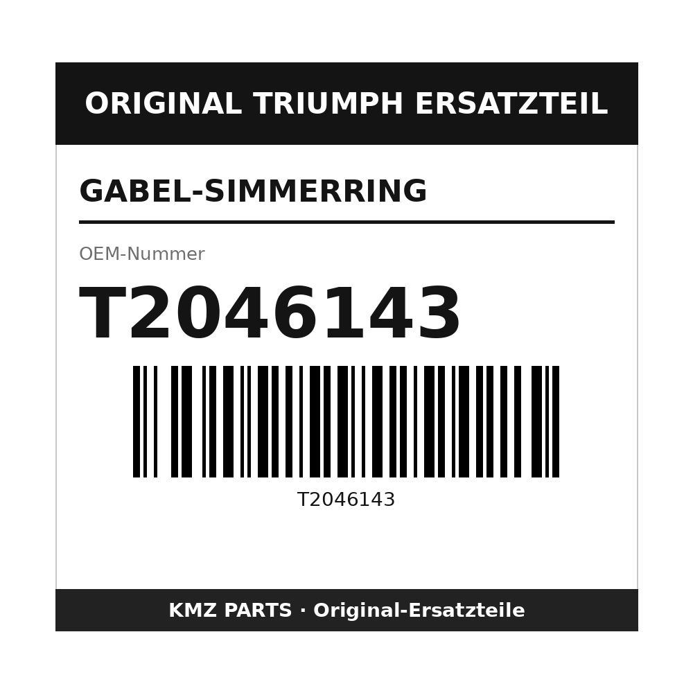 Triumph Gabel-Simmerring T2046143