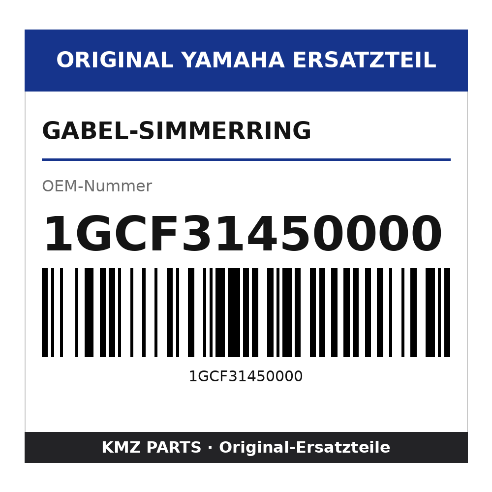 Yamaha Gabel-Simmerring 1GCF31450000