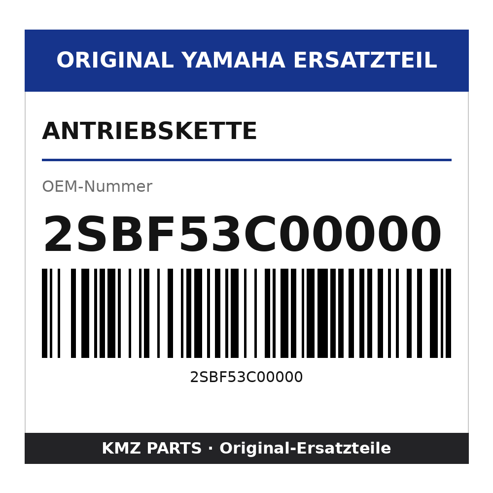 Yamaha Antriebskette 2SBF53C00000