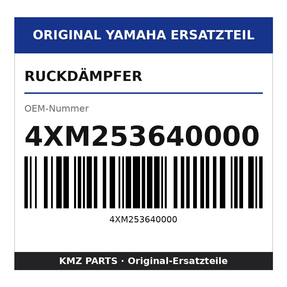 Yamaha Ruckdämpfer 4XM253640000