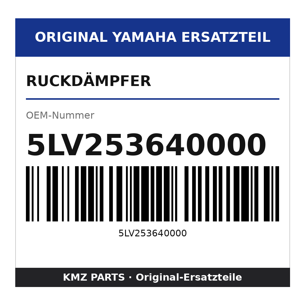 Yamaha Ruckdämpfer 5LV253640000