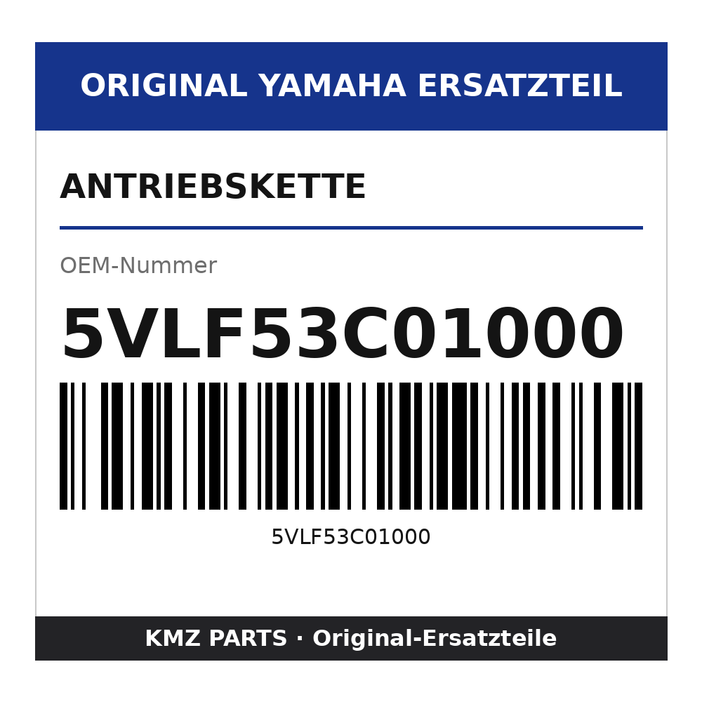 Yamaha Antriebskette 5VLF53C01000