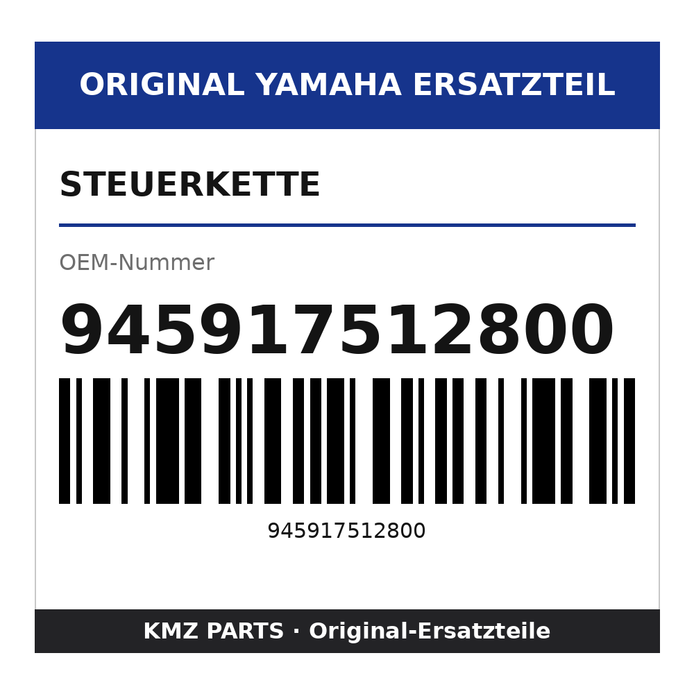 Yamaha Steuerkette 945917512800
