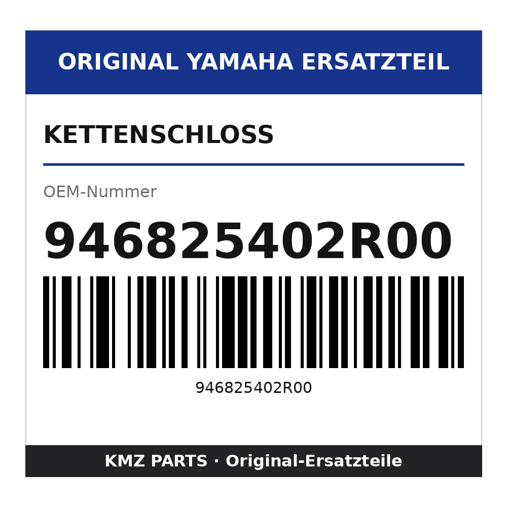 Yamaha Kettenschloss 946825402R00