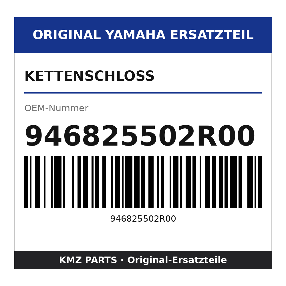 Yamaha Kettenschloss 946825502R00