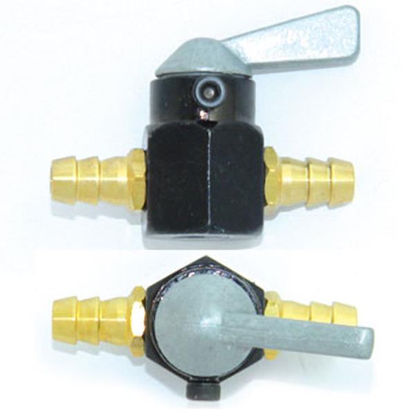 Benzinhahn universal in Leitung Ø 6mm