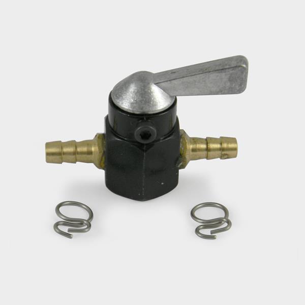 Benzinhahn universal in Leitung Ø 6mm