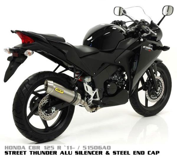 Arrow Thunder Aluminium Dark 51506AON passend für Honda