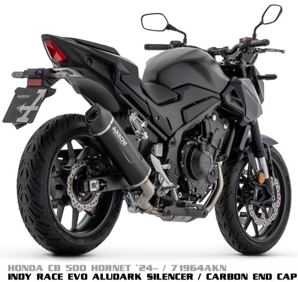 Arrow Indy Race Aluminium Dark 71964AKN passend für Honda