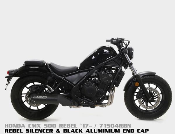 Arrow Rebel Dark 74504RBN passend für Honda