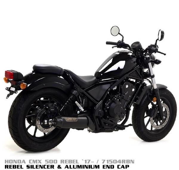 Arrow Rebel Dark 74504RBN passend für Honda