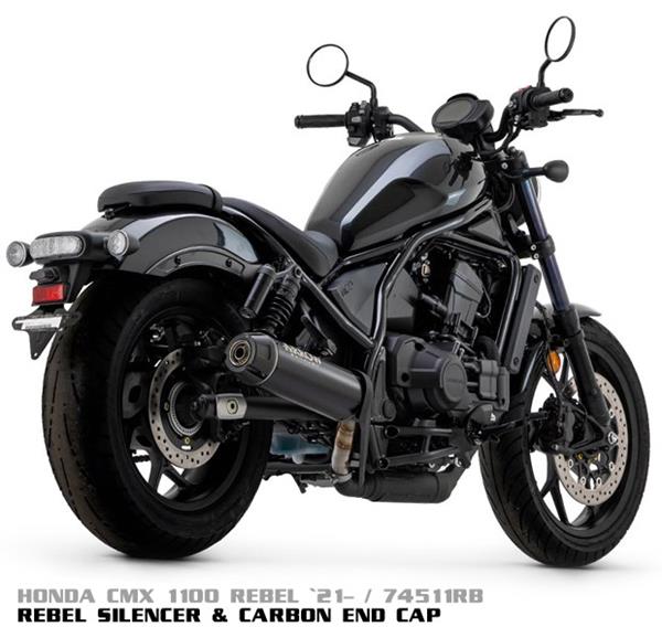 Arrow Rebel Dark 74511RBN passend für Honda
