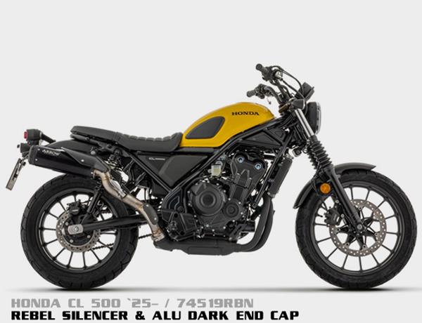 Arrow Rebel Dark 74519RBN passend für Honda
