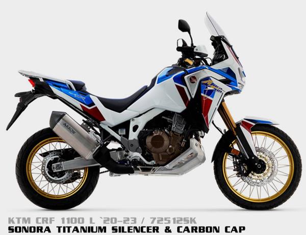 Arrow Sonora Titanium 72512SK passend für Honda