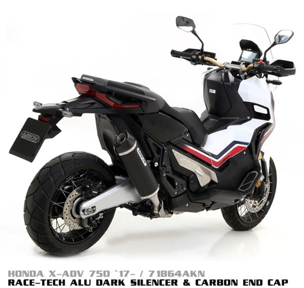 Arrow Race-Tech Aluminium Dark 71864AKNC passend für Honda