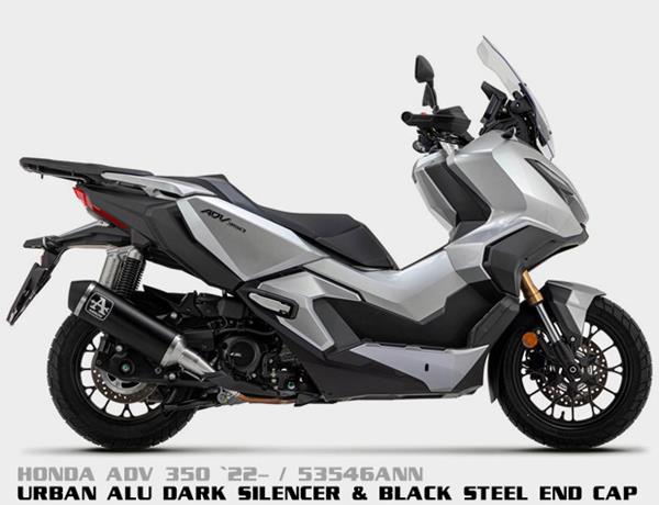 Arrow Urban Aluminium Dark 53546ANN passend für Honda