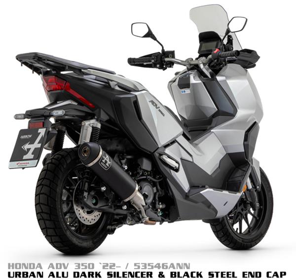 Arrow Urban Aluminium Dark 53546ANN passend für Honda
