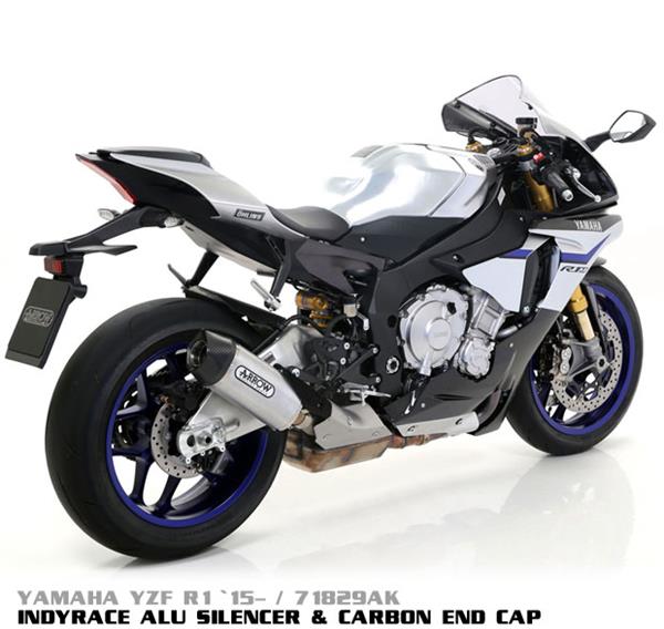 Arrow Indy Race Aluminium 71829AK passend für Yamaha