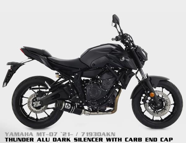 Arrow Thunder Aluminium Dark 71930AKN passend für Yamaha