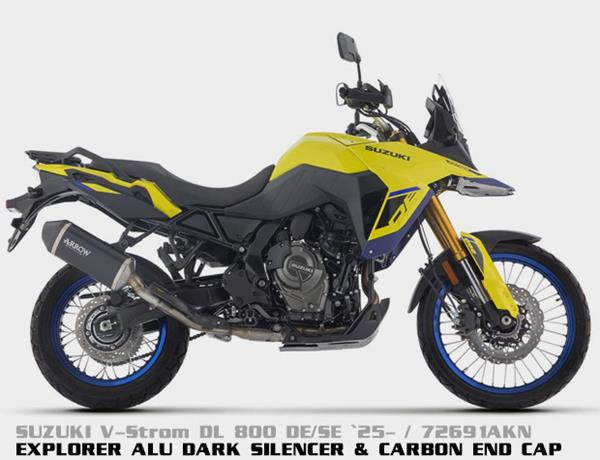 Arrow Explorer Aluminium Dark 72691AKN passend für Suzuki