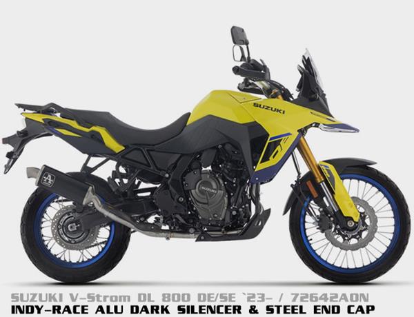 Arrow Indy Race Aluminium Dark 72642AON passend für Suzuki