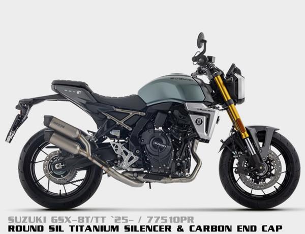 Arrow Round-Sil Titanium 77510PR passend für Suzuki