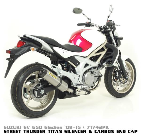 Arrow Thunder Aluminium 71742AO passend für Suzuki