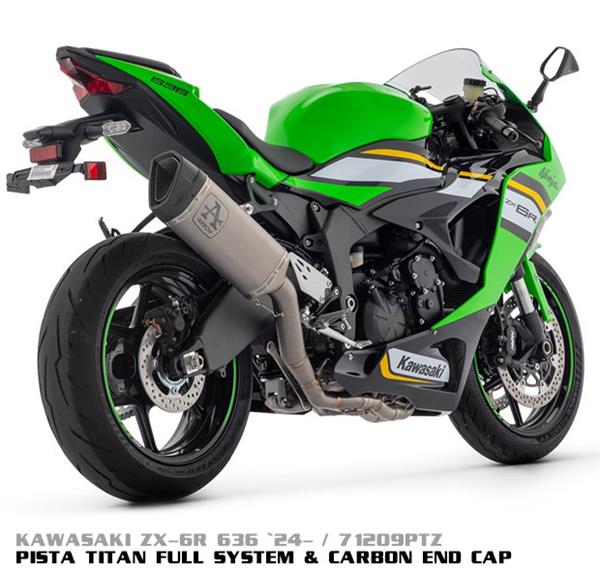 Arrow Pista Competition 71209PTZ passend für Kawasaki