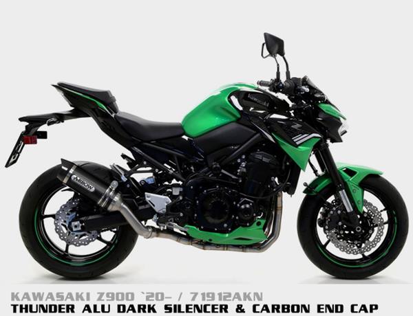 Arrow Thunder Aluminium Dark 71912AKN passend für Kawasaki