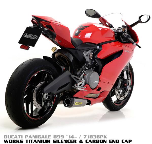 Arrow Works Titanium 71836PK passend für Ducati