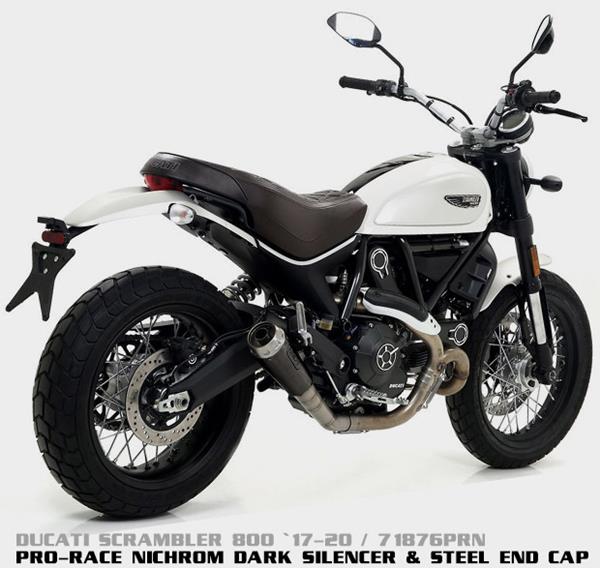 Arrow Pro-Race Steel Dark 71876PRN passend für Ducati