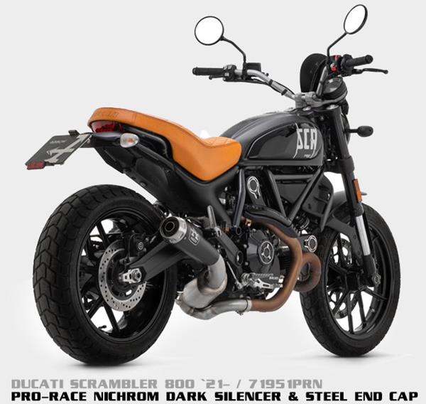 Arrow Pro-Race Steel Dark 71951PRN passend für Ducati