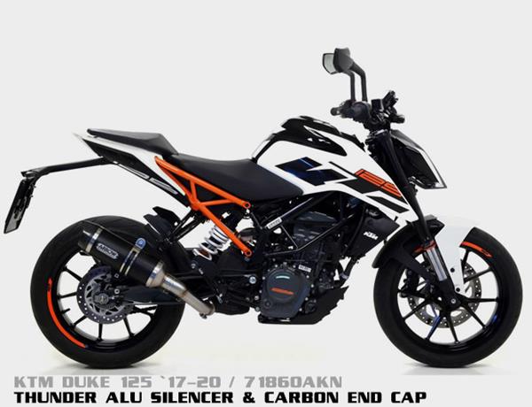 Arrow Thunder Aluminium Dark 71860AKN passend für KTM