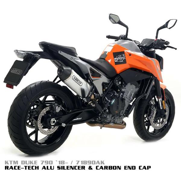 Arrow Race-Tech Aluminium Dark 71890AKN passend für KTM
