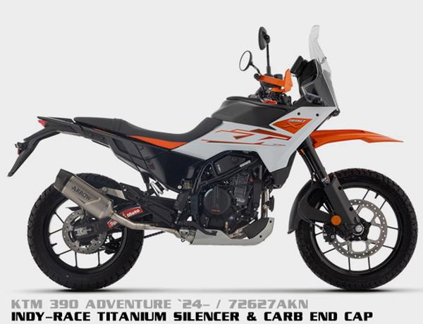 Arrow Indy Race Aluminium Dark 72671AKN passend für KTM