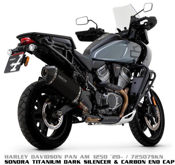Arrow Sonora Titanium Dark 72507SKN passend für Harley-Davidson