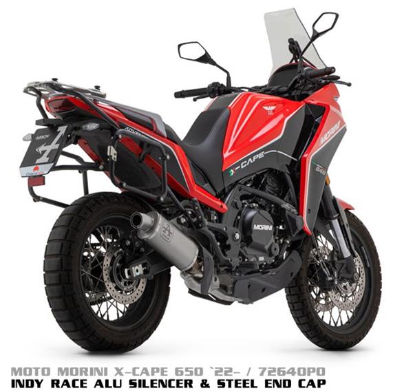 Arrow Indy Race Aluminium Dark 72640AON passend für Moto Morini