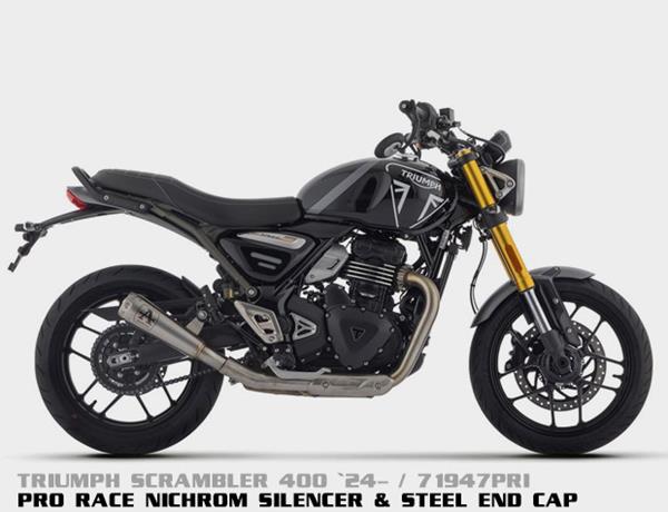 Arrow Pro-Race Steel 71974PRI passend für Triumph