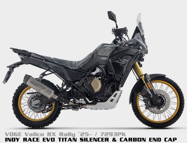 Arrow Indy Race Aluminium Dark 72693AKN passend für Voge