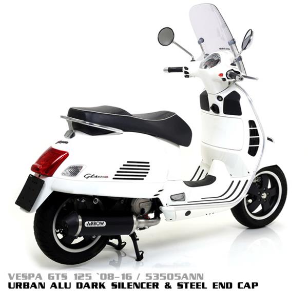 Arrow Urban Aluminium Dark 53505ANN passend für Vespa