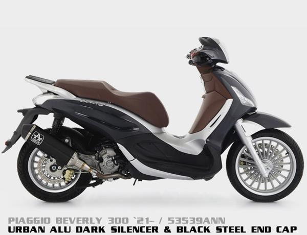 Arrow Urban Aluminium Dark 53539ANN passend für Piaggio