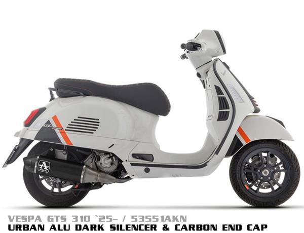 Arrow Urban Aluminium Dark Set passend für Vespa