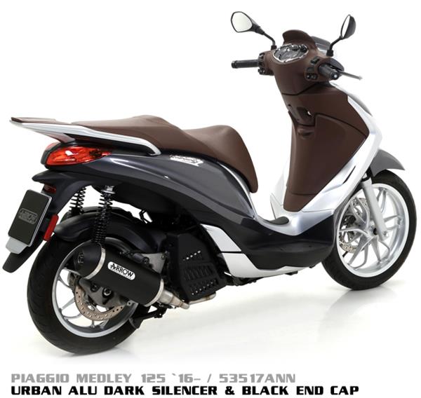 Arrow Urban Aluminium Dark 53517ANN passend für Piaggio