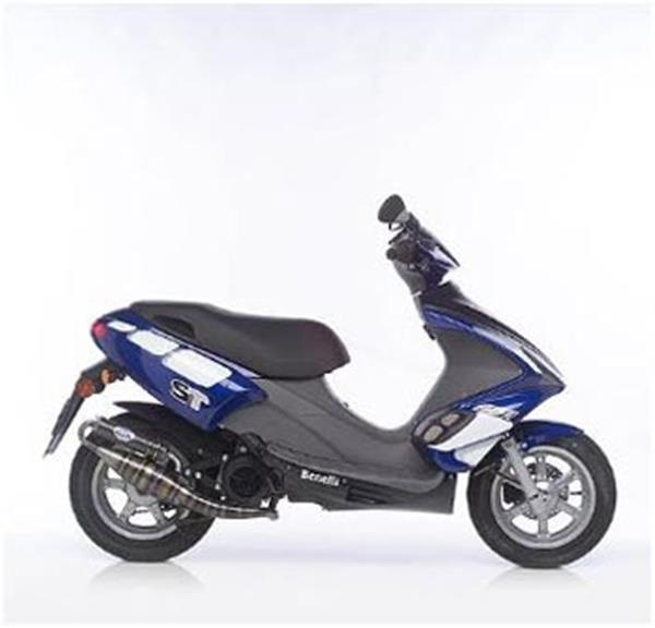 Auspuff LeoV HandMZX Benelli 491 passend für Benelli