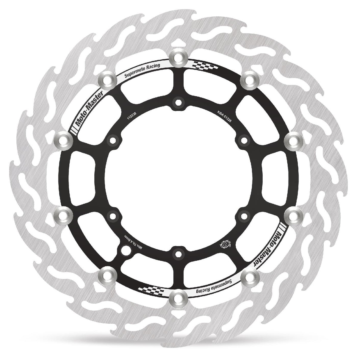 Moto-Master Flame Floating Alu Bremsscheibe 320 mm, Artikel 112238