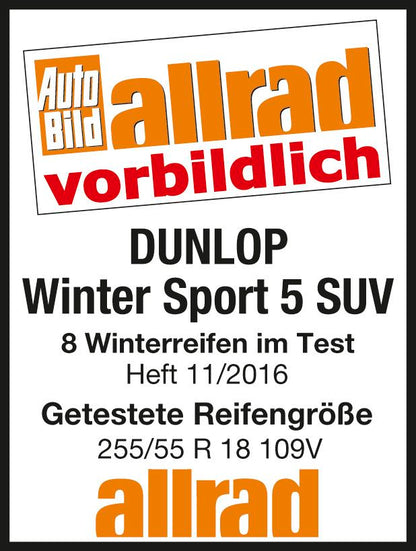 Dunlop Winter Sport 5 SUV