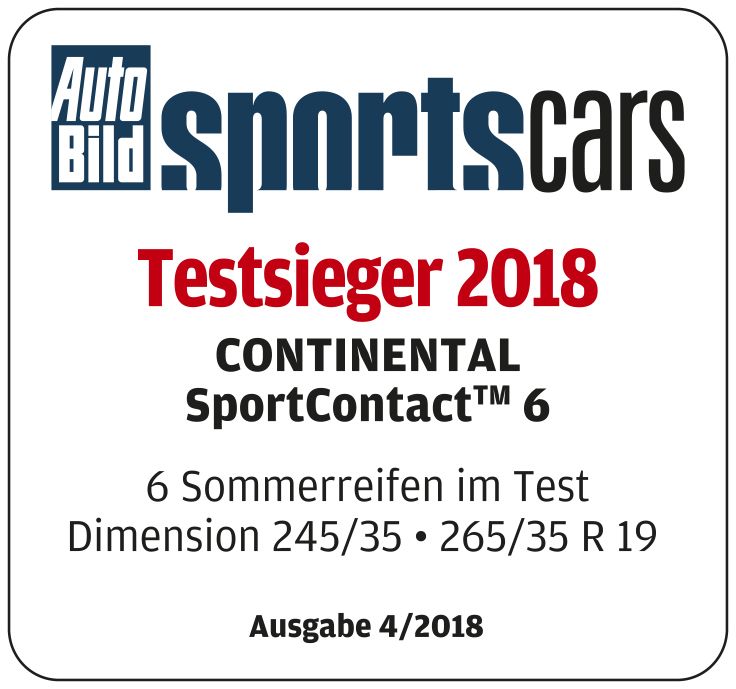 Continental Sportcontact 6 21 Zoll