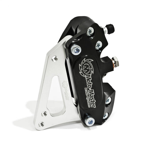 Moto-Master Supermoto Racing Bremssattel 4-Kolben inkl. Adapter 320 mm