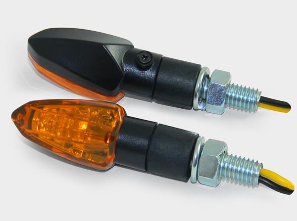 Blinkerset "Arrow" "E" orange/schwarz